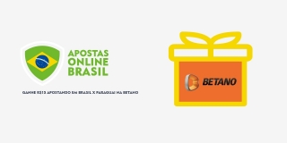 08/06/2021 Ganhe R$15 apostando em Brasil x Paraguai na Betano