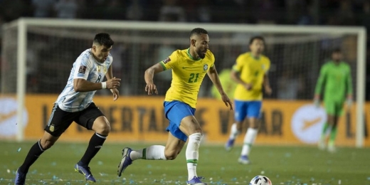 1ª vez titular do Brasil, Matheus Cunha vibra com a oportunidade: 'É de ficar guardado na memória'