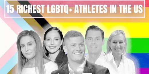 15 Atletas mais ricos LGBTQ  & Ex-Atletas nos EUA