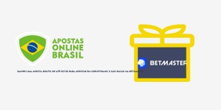 26/03/2022 Ganhe uma aposta grátis de até R$150 para apostar em Corinthians x São Paulo na Betmaster