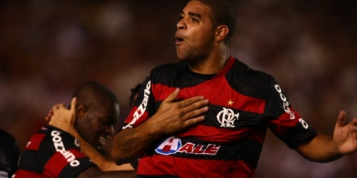 Adriano revela sonho de formar dupla de ataque com Gabigol, do Flamengo, em jogo de despedida