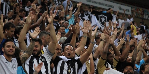 Agradecimento a John Textor e Erison 'tietado': torcida do Botafogo rouba a cena em Brasília