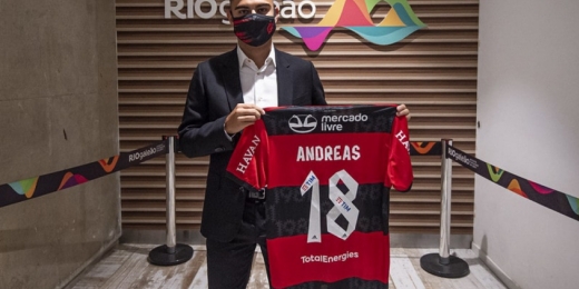 Andreas Pereira integra elenco neste sábado; Flamengo corre para possibilitar estreia contra o Grêmio