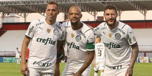 Após mais uma vitória do Palmeiras, Abel elogia desempenho de Zé Rafael e Felipe Melo