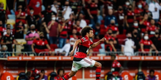Arão motiva grupo antes da vitória do Flamengo: 'É o tricampeonato. Não é um jogo qualquer'