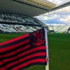 Bandeira do Flamengo na Arena gera revolta em organizada corintiana: ‘Inaceitável e inadmissível’
