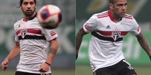 Benítez e Daniel Alves não treinam e devem desfalcar o São Paulo na estreia do Campeonato Brasileiro