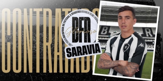 Botafogo anuncia a contratação de Saravia, a terceira na Era Textor