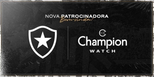 Botafogo anuncia marca de relógios como novo patrocinadora doo futebol