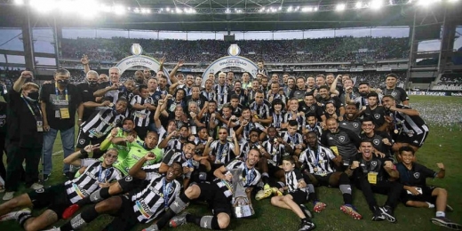 Botafogo cai cinco posições no Ranking Nacional de Clubes e deixa o 'Grupo I' da CBF