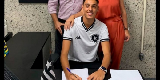 Botafogo contrata Jefinho, primeiro reforço do time sub-20 para 2022