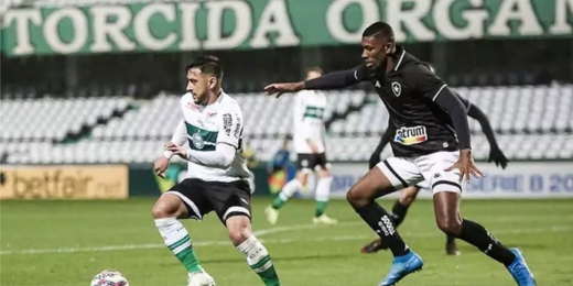 Botafogo defende sequência invicta contra o Coritiba para voltar ao G4 do Campeonato Brasileiro