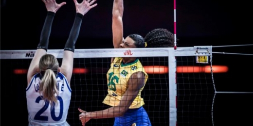 Brasil não dá chances para a Rússia na Liga das Nações feminina