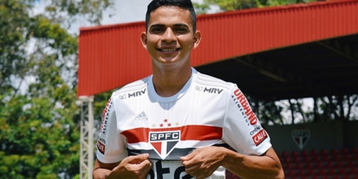 Bruno Rodrigues se despede do São Paulo: 'Obrigado por me ajudarem a realizar um sonho'