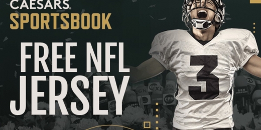 Caesars Sportsbook Free NFL Jersey: Última chance de reivindicar promoção