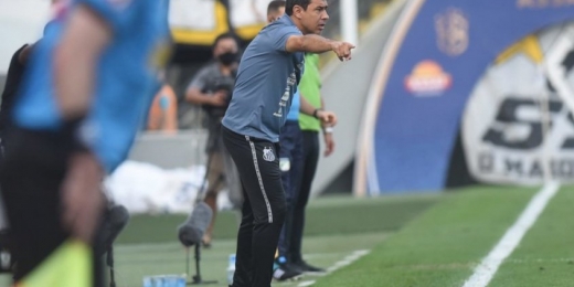 Carille elogia partida do Santos: 'Tinha que ser o vencedor'