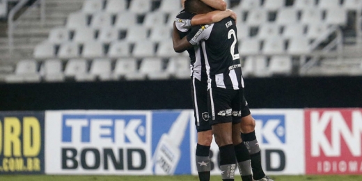Carli e Kanu chegam ao acesso com o Botafogo de forma invicta e com três gols tomados em 1000 minutos