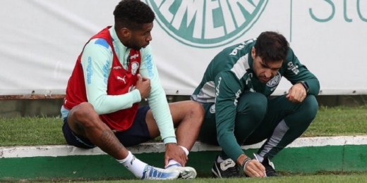 Cobrado por Abel, Wesley pode ganhar nova chance no Palmeiras para o lugar de Veron