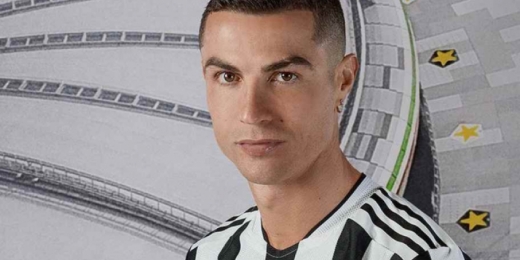 Com Cristiano Ronaldo de modelo, Juventus lança novo uniforme para a temporada 21/22