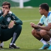Com direito a conversa entre Abel e Dudu, Palmeiras se reapresenta de olho no Santos