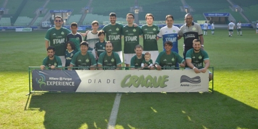 Com Djalminha e Paulo Nunes, Allianz Parque oferece 'dia de craque' para torcedores
