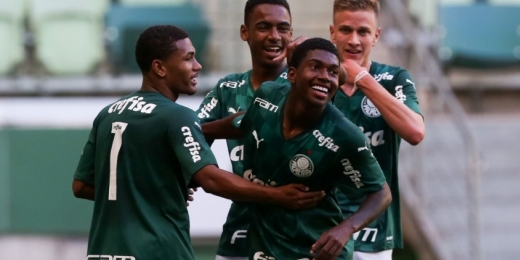 Com maior goleada da história do Allianz Parque, Palmeiras sub-17 goleia Confiança na Copa do Brasil