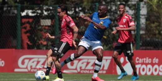 Com participação de Gabriel, São Paulo empata jogo-treino contra o São Bernardo