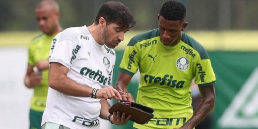 Com tempo para trabalhar na pré-temporada, Abel Ferreira adota esquema 'preferido' no Palmeiras