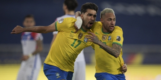 Com um a menos na etapa final, Brasil derrota Chile e vai às semifinais da Copa América