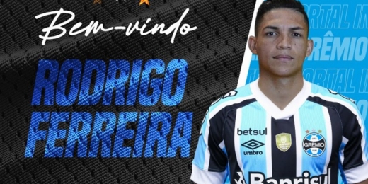 Conheça a trajetória de Rodrigo Ferreira, novo reforço do Grêmio