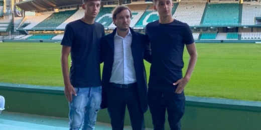 Coritiba acerta com os gêmeos Vinicius e Guilherme Roeder para o Sub-20
