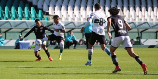 Coritiba e Botafogo empatam no primeiro jogo da final da Copa do Brasil sub-20