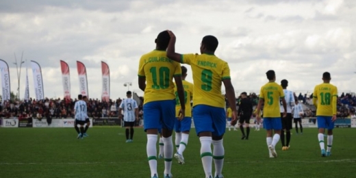 Crias do Palmeiras, Endrick e Luis Guilherme comandam título da Seleção Brasileira sub-17
