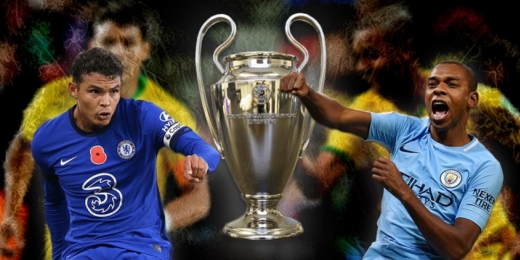 Criticados na Seleção, Thiago Silva e Fernandinho duelam na final da Champions como protagonistas