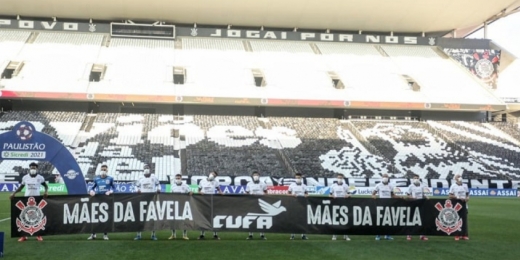 CUFA e Corinthians fazem campanha para arrecadar 200 toneladas de alimentos em uma semana