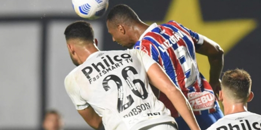 Dabove fica 'satisfeito' com empate na Vila Belmiro