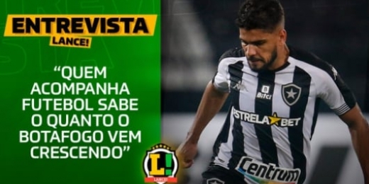 Daniel Borges valoriza crescimento do Botafogo e elogia Luís Castro: 'Está formando uma família'
