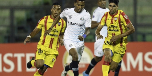 Darlan vibra com mais uma goleada do Grêmio na Sul-Americana