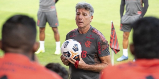 Das goleadas ao momento mais conturbado: Renato completa quatro meses como técnico do Flamengo