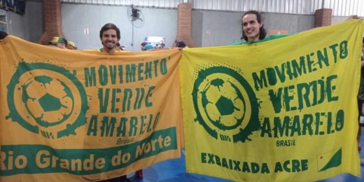 De olho no Catar, Movimento Verde Amarelo estreará canto em duelo entre Brasil e Colômbia
