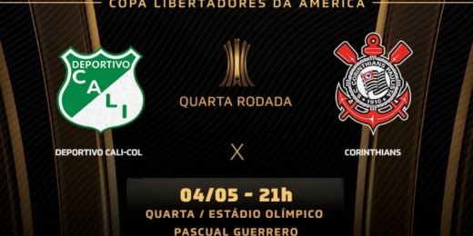 Deportivo Cali x Corinthians: prováveis times, desfalques e onde assistir ao duelo