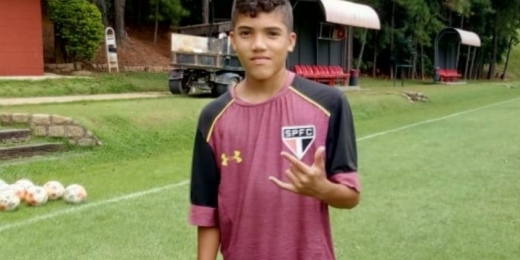 Destaque da base do São Paulo, meia William Gomes é convocado para a seleção brasileira sub-15