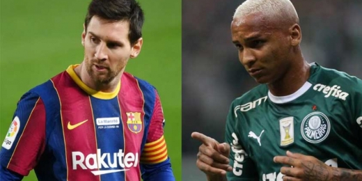 Deyverson parabeniza Messi de forma inusitada: 'Foi mal pela falta'