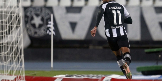 Diego Gonçalves sofre lesão e pode desfalcar o Botafogo por mais de um mês