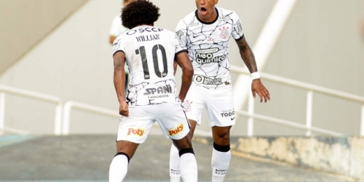 Dois jogadores e técnico do Corinthians entram na seleção da 1ª rodada do Brasileirão