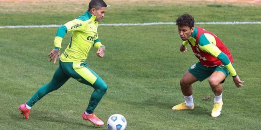 Dudu treina sem restrições, e Palmeiras dá sequência à preparação para jogo contra Fortaleza