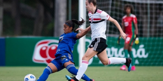 Em duelo equilibrado, Cruzeiro e São Paulo ficam no empate em BH pelo Brasileiro Feminino