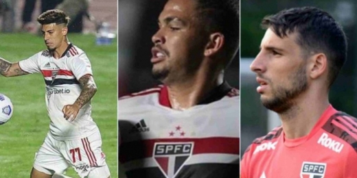 Em enquete do, torcedores do São Paulo escolhem trio de ataque como formação ideal