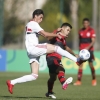 Em jogo agitado, São Paulo e Flamengo empatam em Cotia na ida da semifinal do Brasileiro sub-17