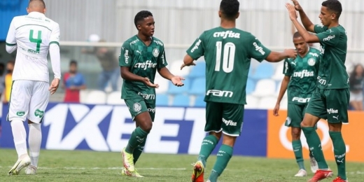 Endrick marca dois e Palmeiras goleia o Assu-RN na estreia pela Copinha-2022
